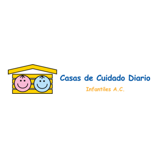 Casas de Cuidado Diario Logo PNG Vector