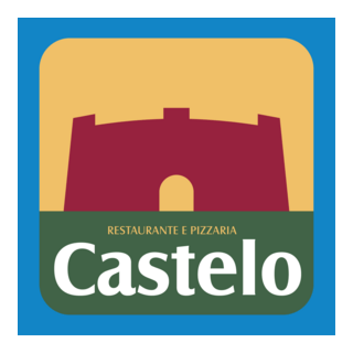 Castelo Restaurante e Pizzaria Logo PNG Vector
