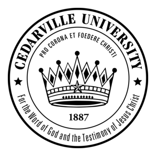 Cedarville University Logo PNG Vector