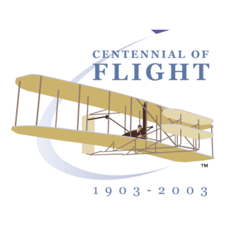 Centennial of Flight 1903-2003 Logo PNG Vector