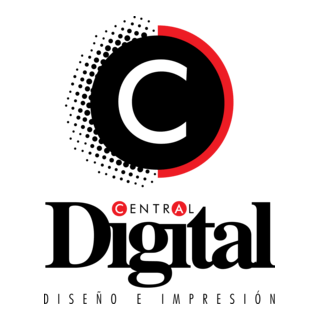 Central Digital Logo PNG Vector