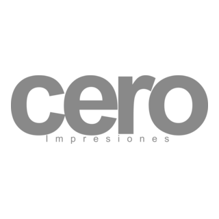 cero impresiones Logo PNG Vector