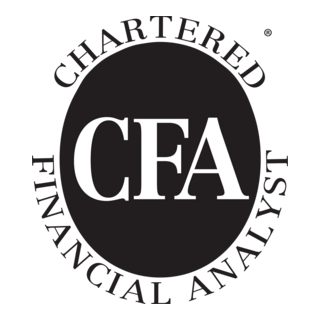 Chartered Financial Analyst Logo PNG Vector