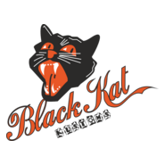 Black Kat Kustoms Logo PNG Vector