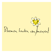 Bloemen houden van mensen Logo PNG Vector