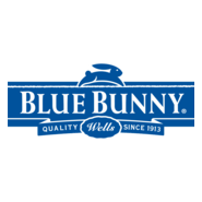 Blue Bunny Logo PNG Vector