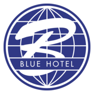 Blue Hotel Logo PNG Vector
