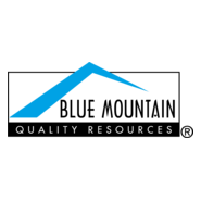 Blue Mountain Logo PNG Vector