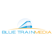 Blue Train Media Logo PNG Vector