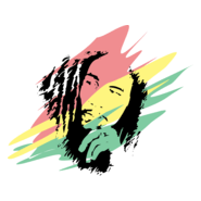 bob marley Logo PNG Vector