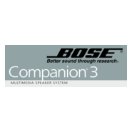 BOSE Companion 3 Logo PNG Vector