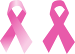 Breast Cancer Ribbon Logo PNG Vector