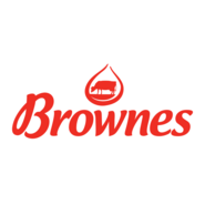 brownes milk - RED Logo PNG Vector