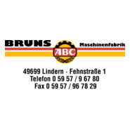 Bruns Maschinenfabrik Logo PNG Vector