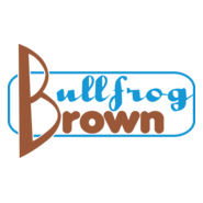 Bullfrog Brown Logo PNG Vector