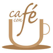 Cafe con Fe Logo PNG Vector