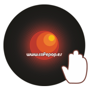 Cafe Pop Fabero Music Logo PNG Vector