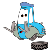 Cars Guido Logo PNG Vector