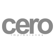 cero impresiones Logo PNG Vector