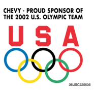 Chevy - Sponsor of Olympic Team Logo PNG Vector