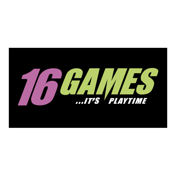 16 Games Logo PNG Vector