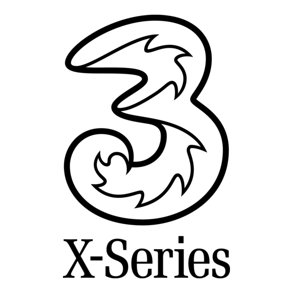 3 X-Series Logo PNG Vector