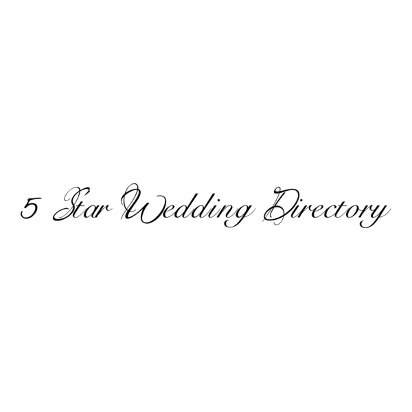 5 Star Wedding Directory Logo PNG Vector