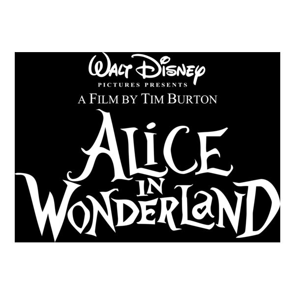 alice in wonderland - tim burton Logo PNG Vector