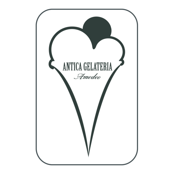 Antica Gelateria Amedeo Logo PNG Vector