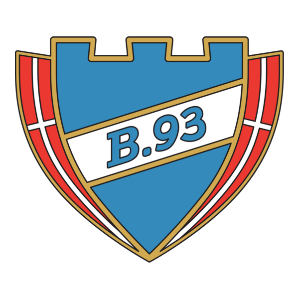 B 93 Kobenhavn 70's Logo PNG Vector