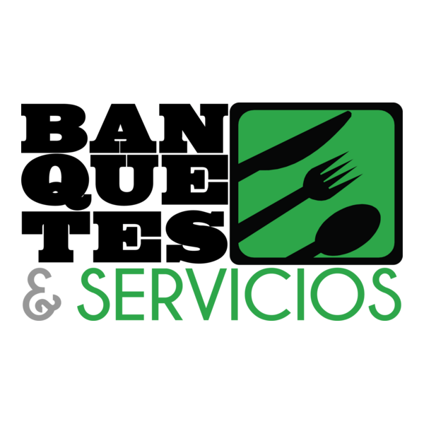 Banquetes y Servicios Logo PNG Vector