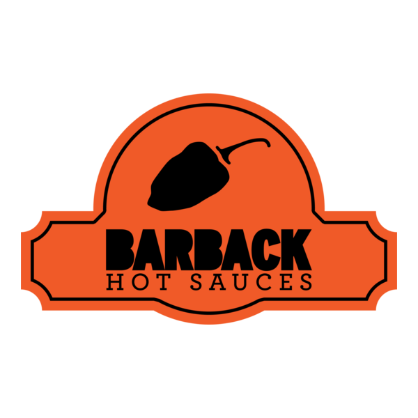 Barback Hot Sauces Logo PNG Vector