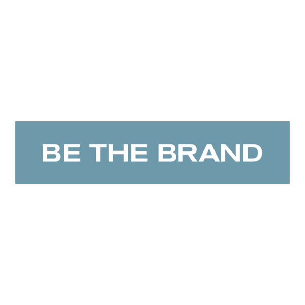 BE THE BRAND Logo PNG Vector