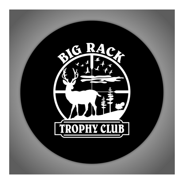 Big Rack Trophy Club Logo PNG Vector