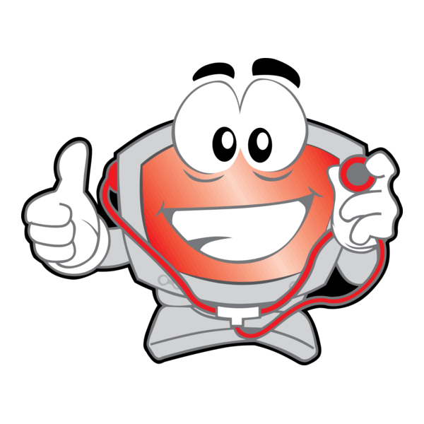 Bilgisayar Bakım Merkezi Logo PNG Vector