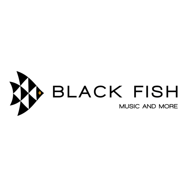 Black Fish Logo PNG Vector