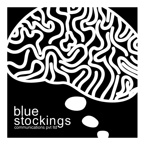 Blue Stockings Logo PNG Vector
