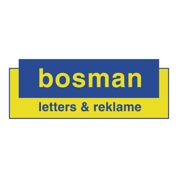 Bosman Reklame Logo PNG Vector
