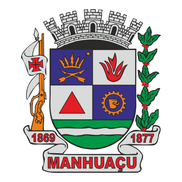BRASÃO DA CIDADE DE MANHUAÇU Logo PNG Vector