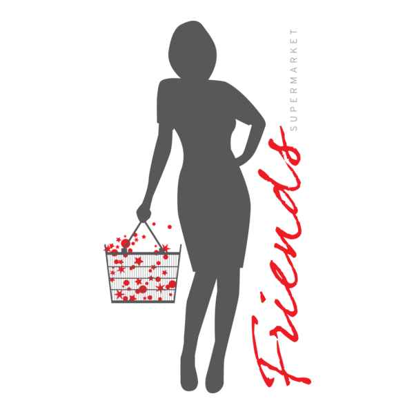 BS Friends Supermarket Logo PNG Vector