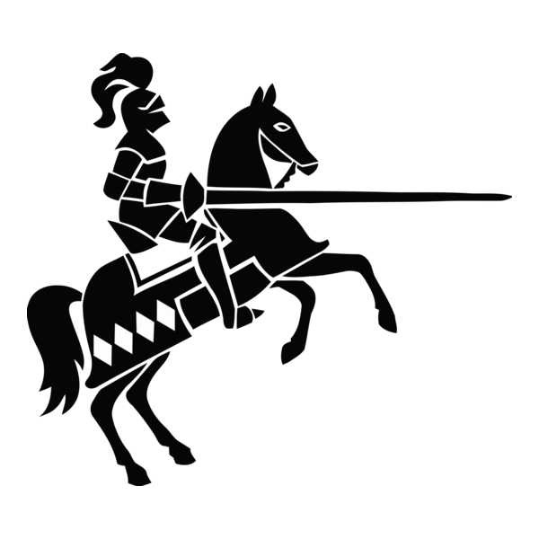 Caballero Ecuestre Logo PNG Vector