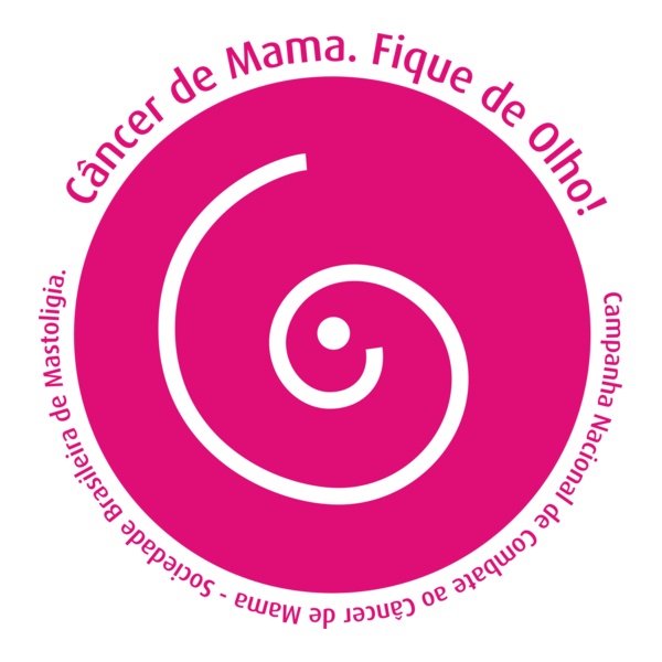 Câncer de Mama. Fique de Olho! Logo PNG Vector