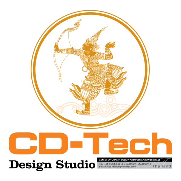 CD-Tech Design Logo PNG Vector