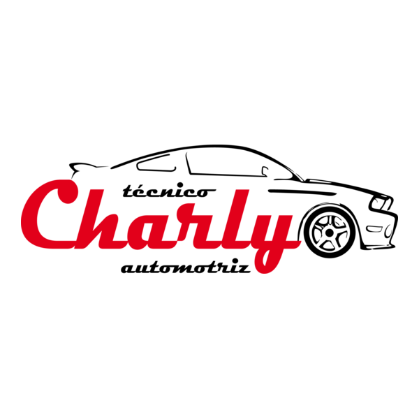 Charly tecnico automotriz Logo PNG Vector