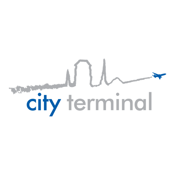City Terminal Logo PNG Vector