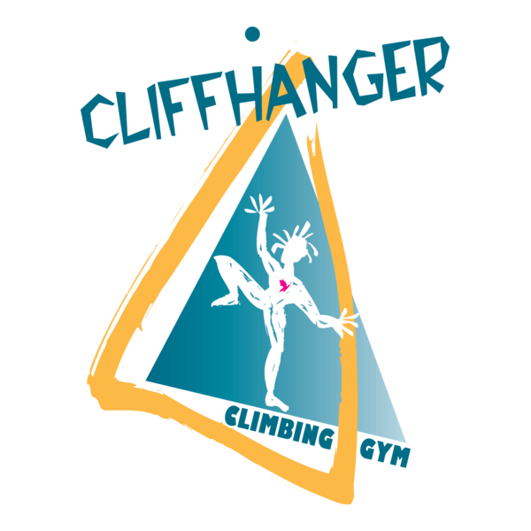 Cliffhanger Climbing Gym Logo PNG Vector