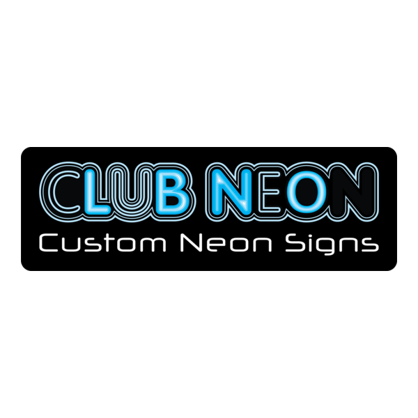 Club Neon Logo PNG Vector