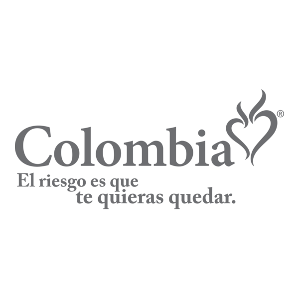 Colombia... El Riesgo es que te quieres quedar Logo PNG Vector