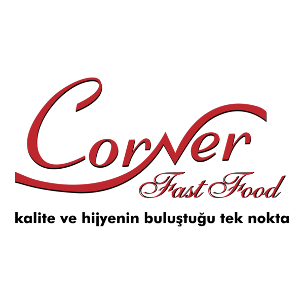 Corner Fast food Logo PNG Vector