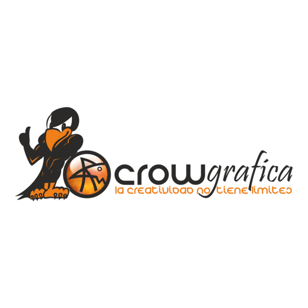 Crow Grafica Logo PNG Vector